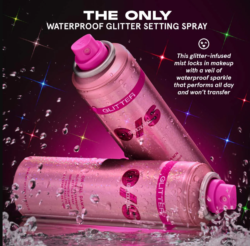 ONE/SIZE by Patrick Starrr On 'Til Dawn Glitter Waterproof Setting Spray Edición Limitada*Pre Orden* - Beautyland by Rocio 