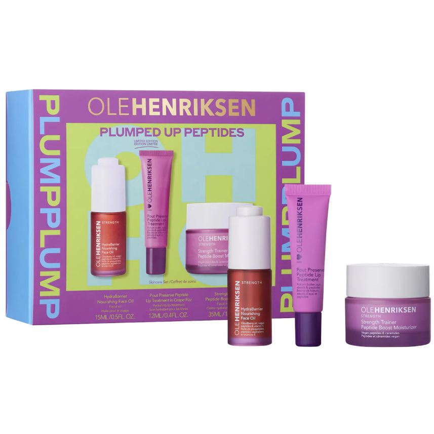 Olehenriksen Plumped Up Peptides Skincare Set *Pre Orden*