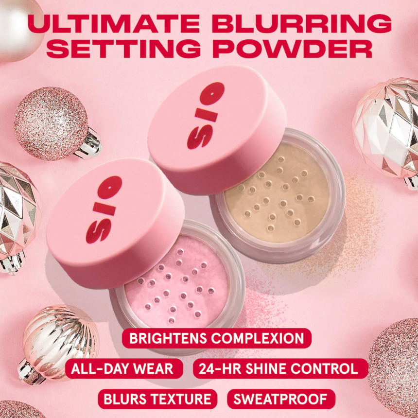 One Size by Patrick Starrr Ultimate Blurring Setting Powder Blurred & Bright Travel Duo *Pre Orden*