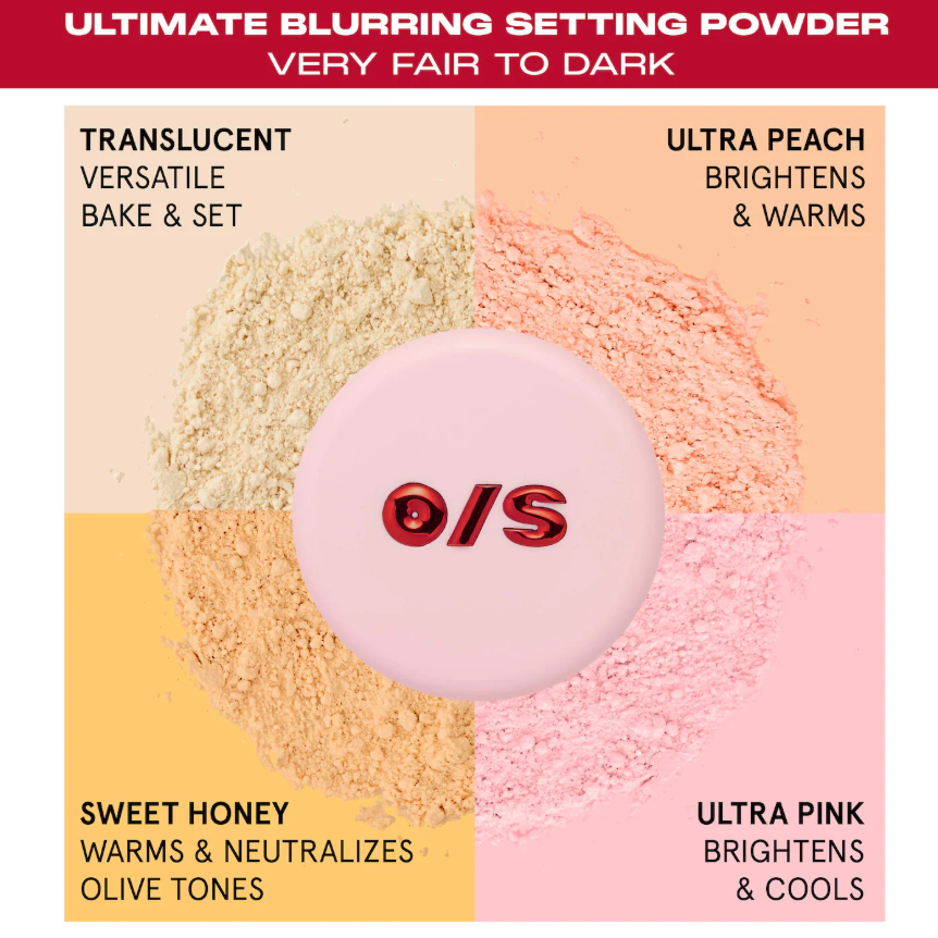 One Size by Patrick Starrr Ultimate Blurring Setting Powder Blurred & Bright Travel Duo *Pre Orden*