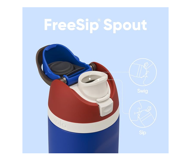 Owala Marvel FreeSip Insulated Stainless Steel Water Bottle with Straw for Sports and Travel BPA-Free Sports Water Bottle *Pre Orden*