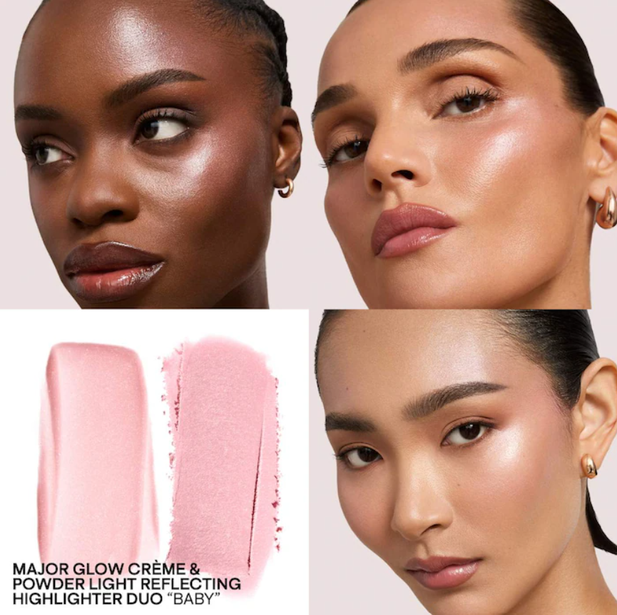 Patrick TA Major Glow Crème & Powder Light Reflecting Translucent Highlighter Duo *Pre orden* - Beautyland by Rocio 