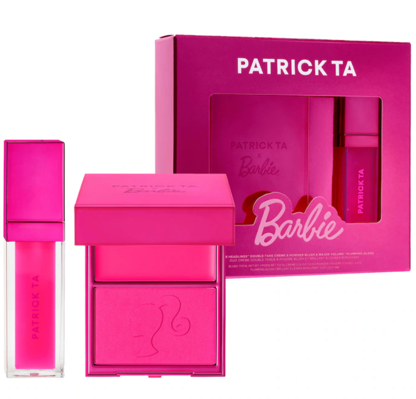 Patrick TA Patrick Ta x Barbie Blush Duo and Lip Plumper Set *Pre orden* - Beautyland by Rocio 