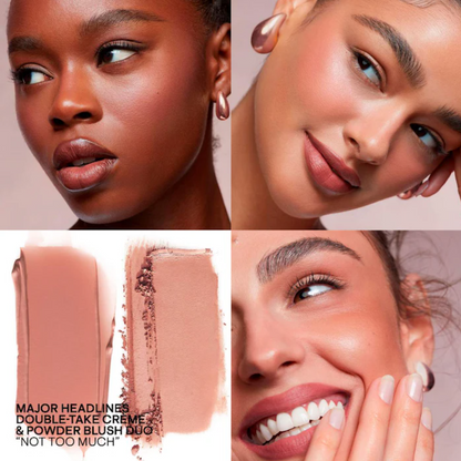 Patrick TA Major Headlines Double-Take Crème & Powder Blush Duo *Pre orden*