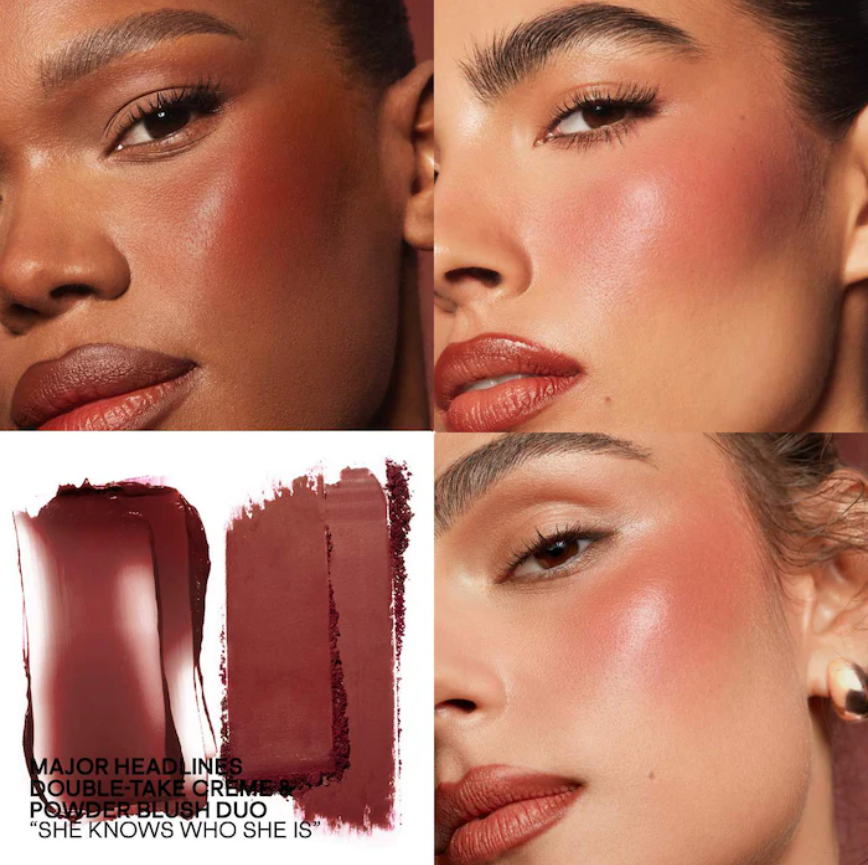 Patrick TA Major Headlines Double-Take Crème & Powder Blush Duo *Pre orden*
