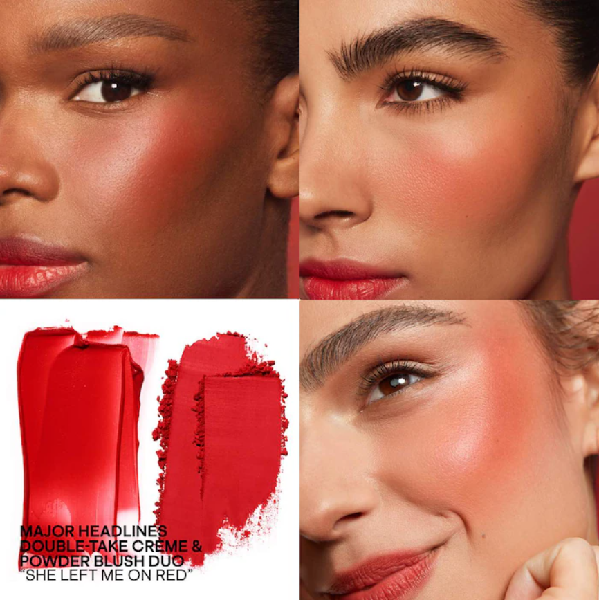 Patrick TA Major Headlines Double-Take Crème & Powder Blush Duo *Pre orden*