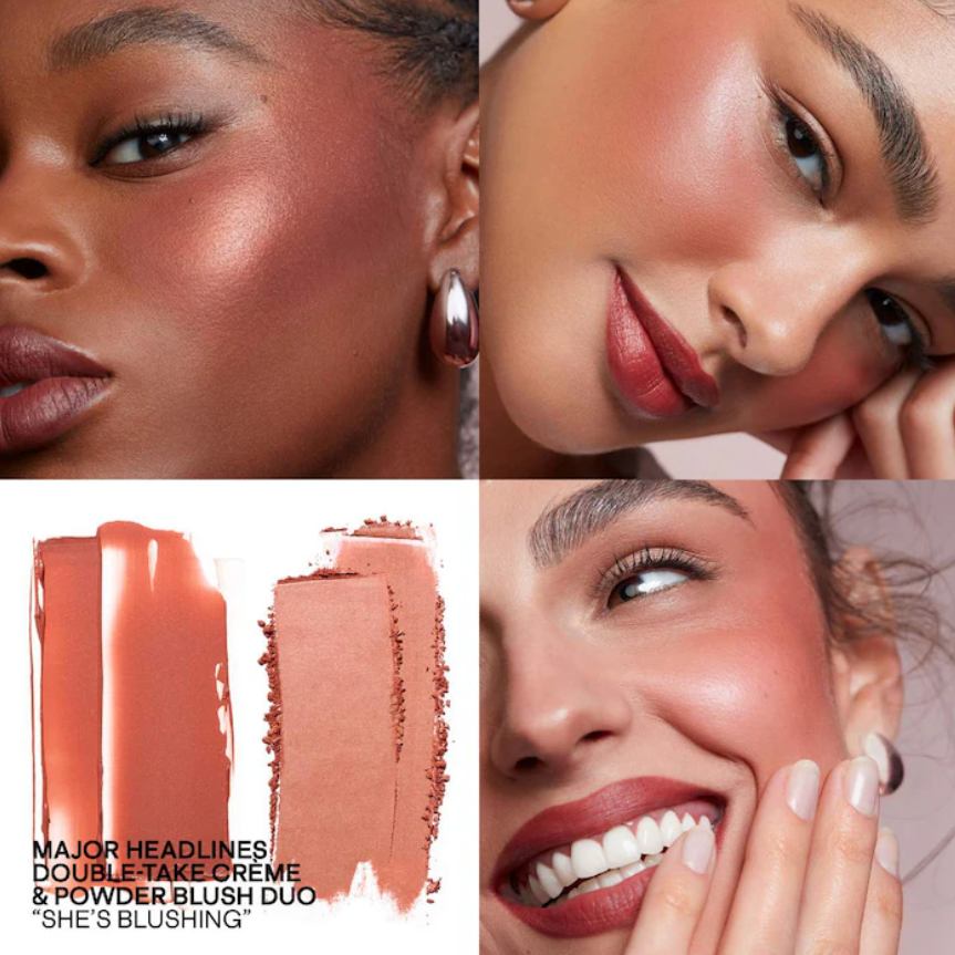 Patrick TA Major Headlines Double-Take Crème & Powder Blush Duo *Pre orden* - Beautyland by Rocio 