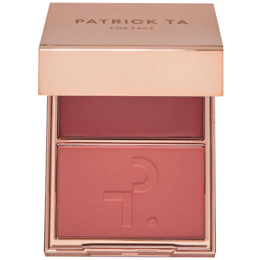 Patrick TA Major Headlines Double-Take Crème & Powder Blush Duo *Pre orden*