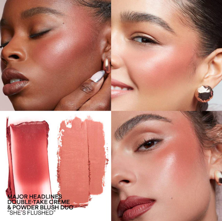 Patrick TA Major Headlines Double-Take Crème & Powder Blush Duo *Pre orden* - Beautyland by Rocio 