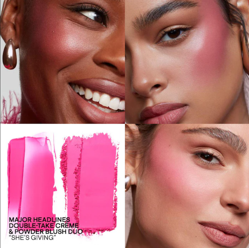 Patrick TA Major Headlines Double-Take Crème & Powder Blush Duo *Pre orden* - Beautyland by Rocio 