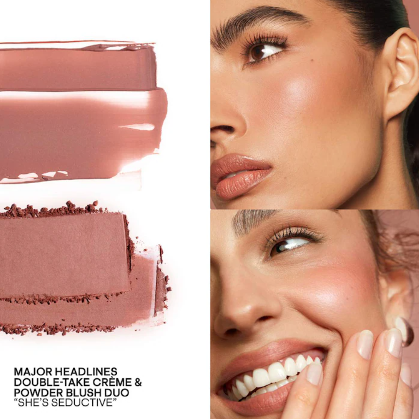 Patrick TA Major Headlines Double-Take Crème & Powder Blush Duo *Pre orden* - Beautyland by Rocio 