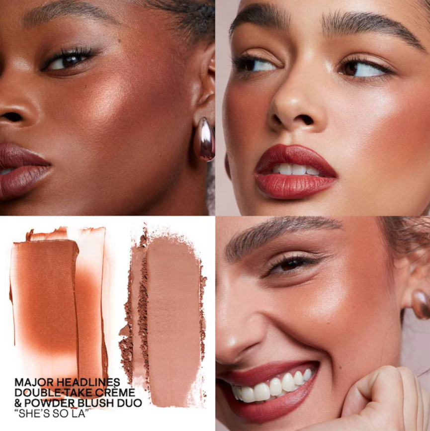 Patrick TA Major Headlines Double-Take Crème & Powder Blush Duo *Pre orden* - Beautyland by Rocio 