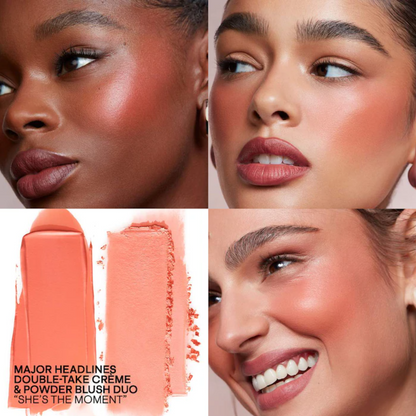 Patrick TA Major Headlines Double-Take Crème & Powder Blush Duo *Pre orden*