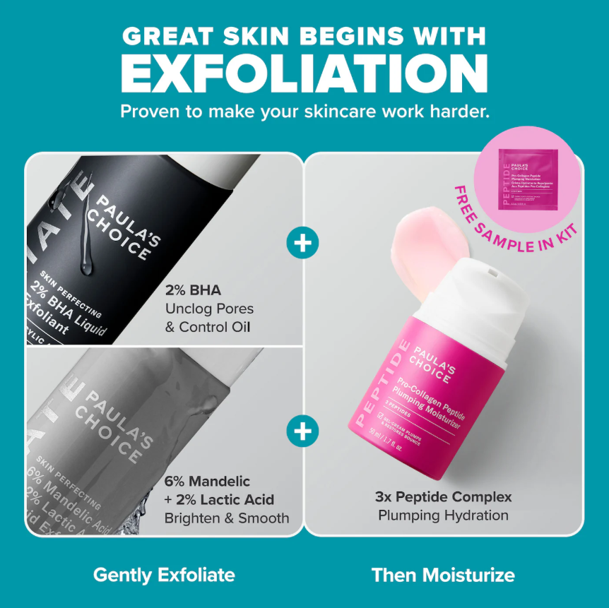 Paula's Choice Smooth & Glow Gift Set for clearer, brighter skin *Pre Orden*