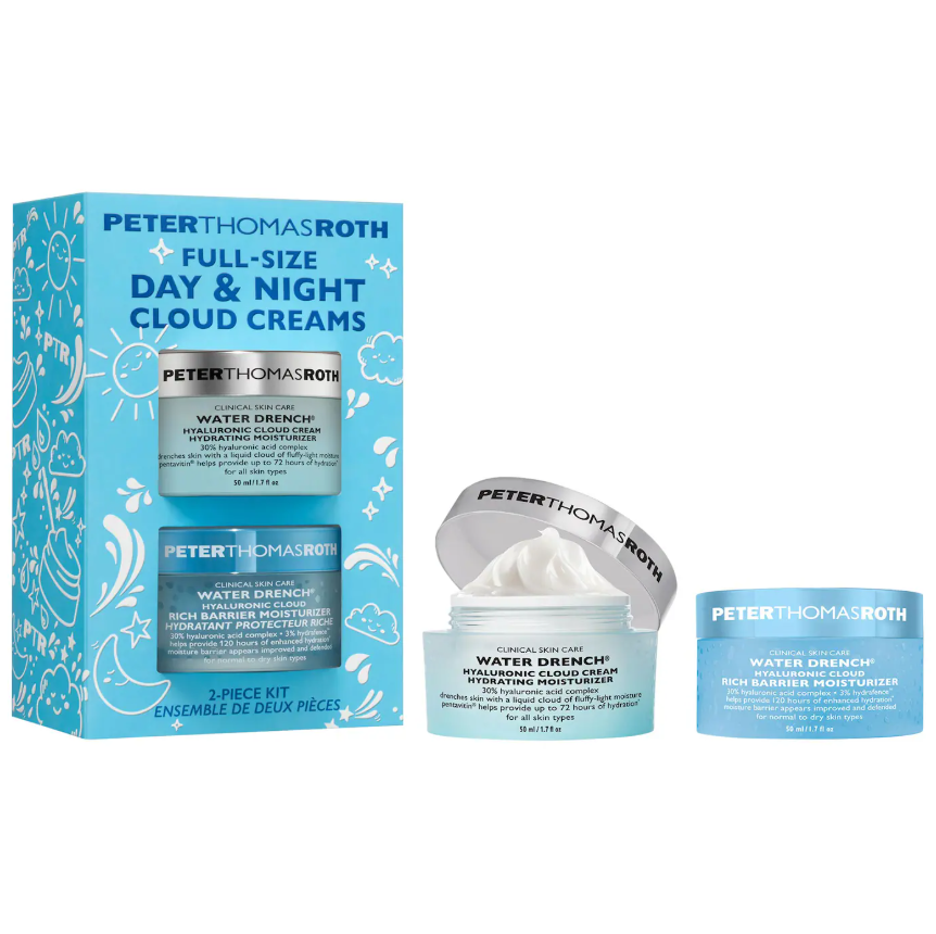 Peter Thomas Roth Full-Size Day & Night Cloud Creams 2-Piece Moisturizer Gift Set *Pre Orden*