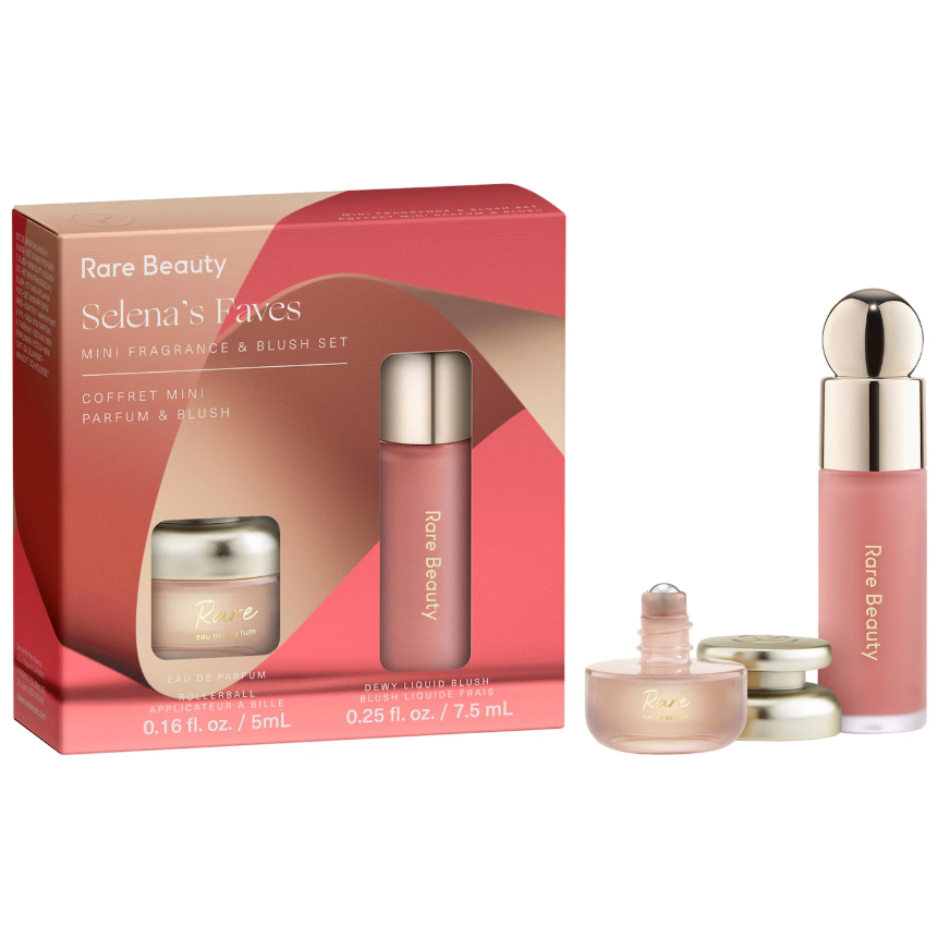 Rare Beauty by Selena Gomez Selena's Faves Mini Fragrance & Blush Set *Pre Orden*