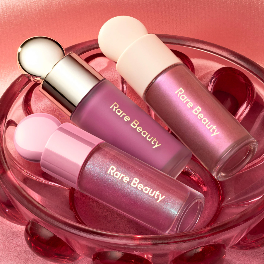 Rare Beauty by Selena Gomez Violet Faves Mini Cheek and Lip Trio Makeup Gift Set *Pre Orden*