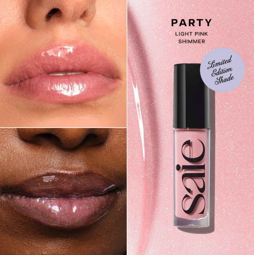 Saie Glossybounce Lip Gloss-Oil Duo Gift Set *Pre Orden*