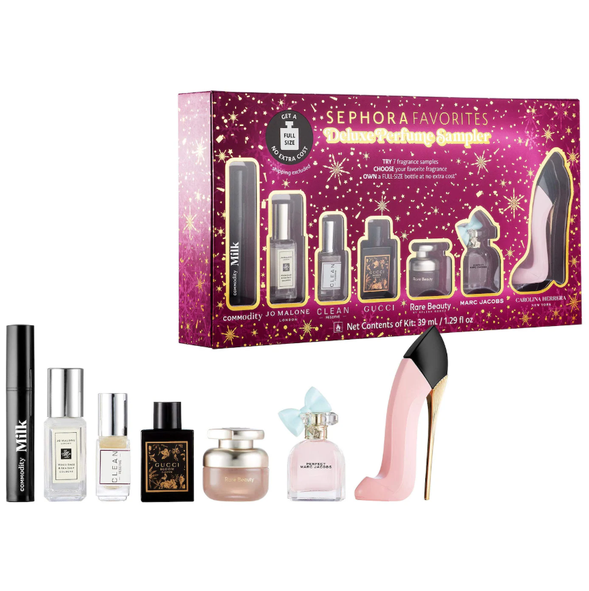 Sephora Favorites Holiday Deluxe Perfume Sampler Set w/ Redeemable Voucher *Pre Orden*