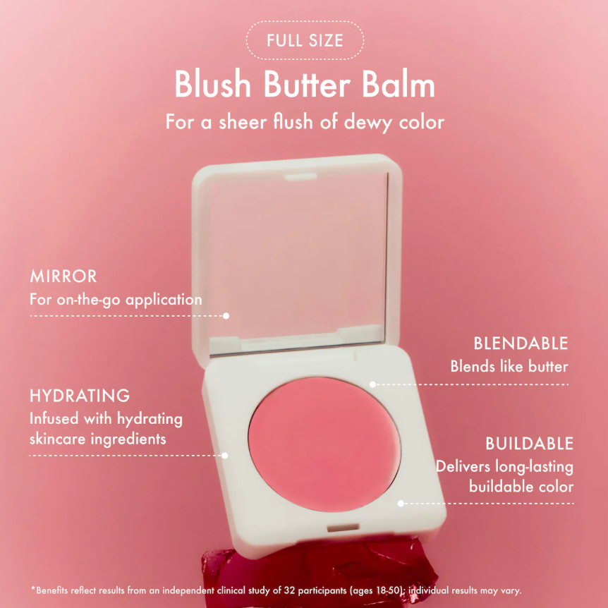 Summer Fridays  The Dewy Pink Set with mini Lip Butter Balm in Pink Sugar *Pre Orden*