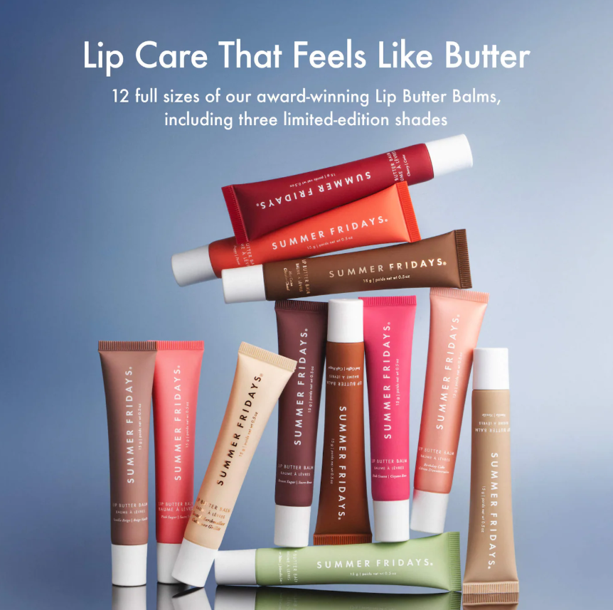 Summer Fridays The Lip Butter Balm Vault *Pre Orden*