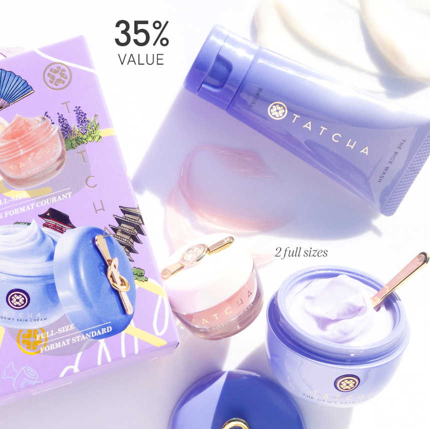 Tatcha Dewy Skin, Plump Lips Set *Pre Orden*