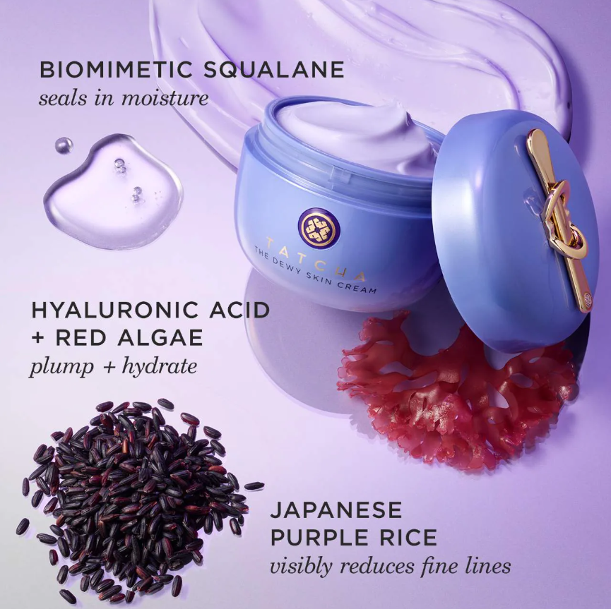 Tatcha The Dewy Skin Cream Plumping & Hydrating Refillable Moisturizer *Pre Orden*