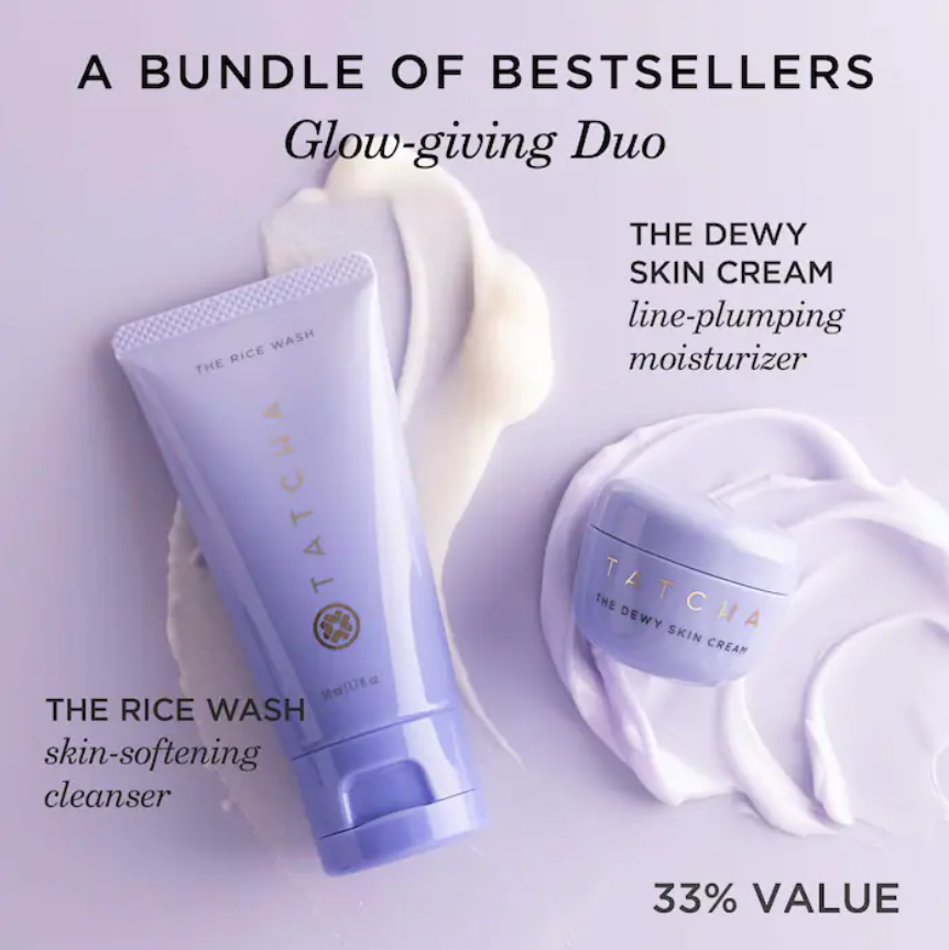 Tatcha Dewy Cleanse + Hydrate Duo *Pre orden* - Beautyland by Rocio 