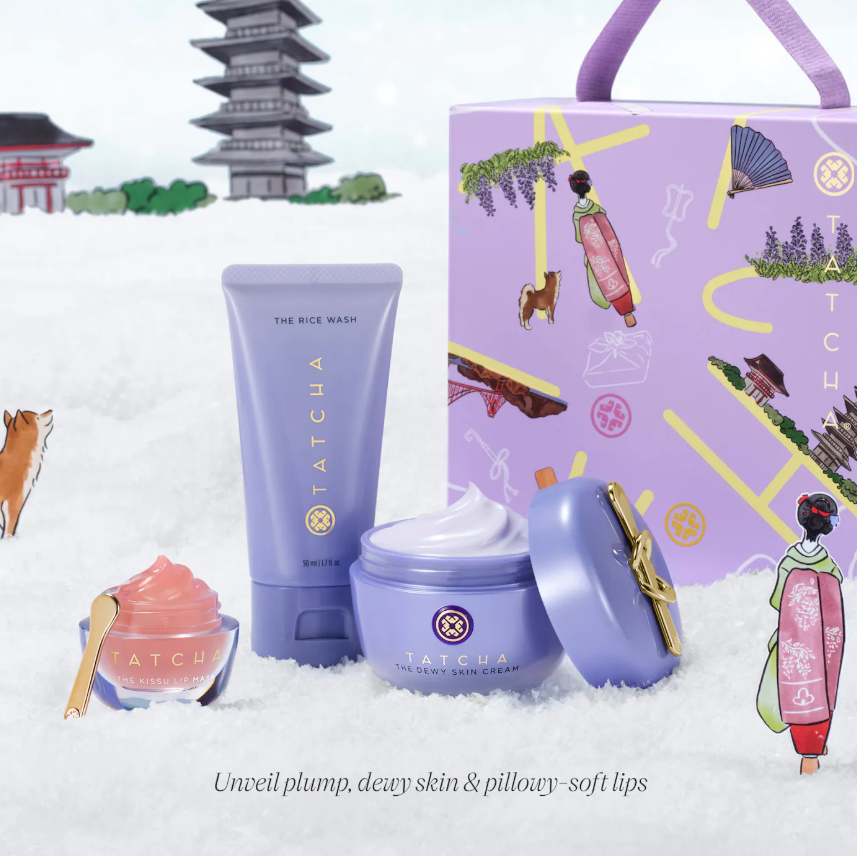 Tatcha Dewy Skin, Plump Lips Set *Pre Orden*