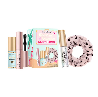 Too Faced Christmas Vacation Must Haves Limited Edition Travel-Size Makeup Essentials