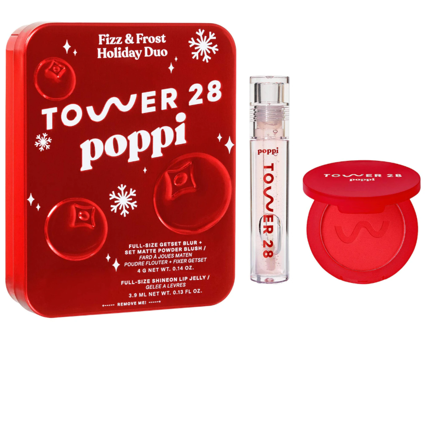 Tower 28 Beauty Tower 28 x poppi Fizz + Frost Holiday Duo *Pre Orden*