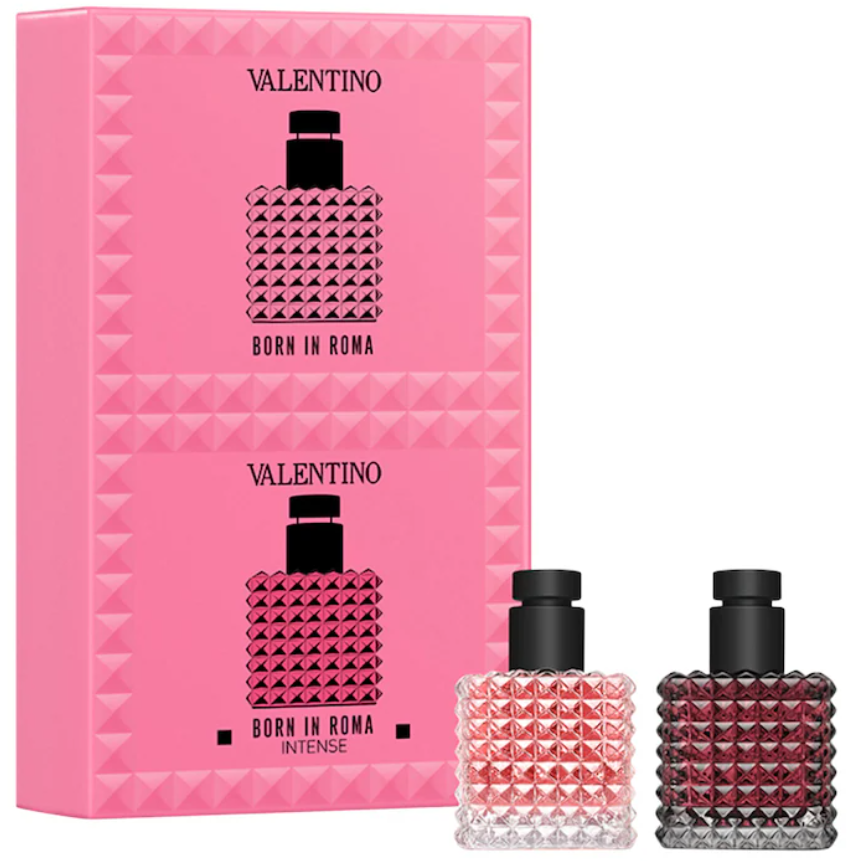 Valentino Mini Donna Born in Roma & Donna Born in Roma Intense Perfume Set *Pre Orden* - Beautyland by Rocio 