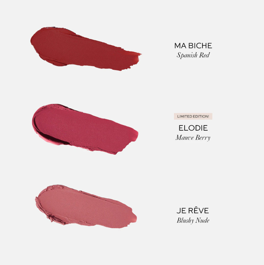 Westman Atelier Mini Lip Suede Hydrating Matte Lipstick Trio Gift Set *Pre Orden*