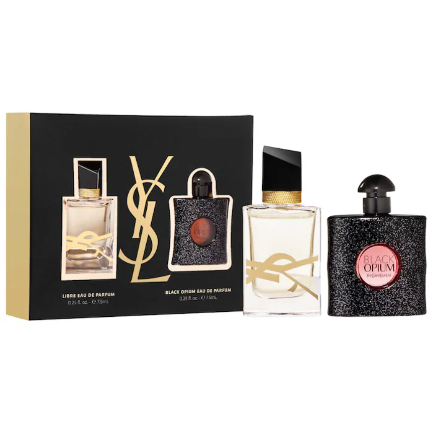 Yves Saint Laurent Mini Black Opium & Libre Eau de Parfum Set *Pre orden* - Beautyland by Rocio 