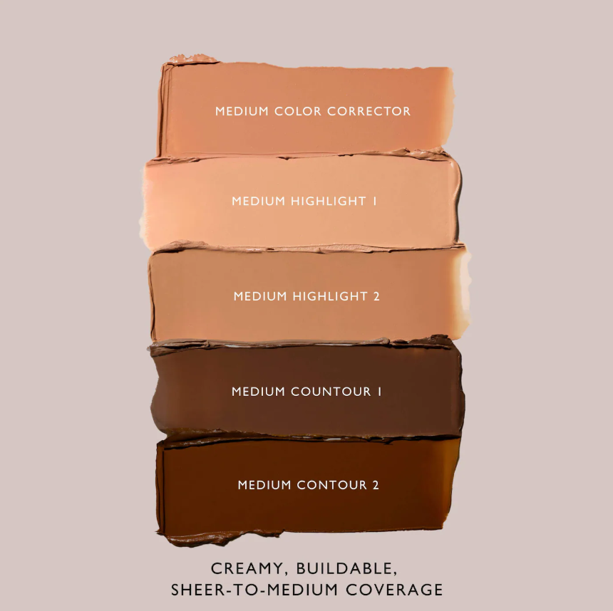 m.ph by Mary Phillips Underpainting Face Highlight & Contour Palette *Pre Orden*